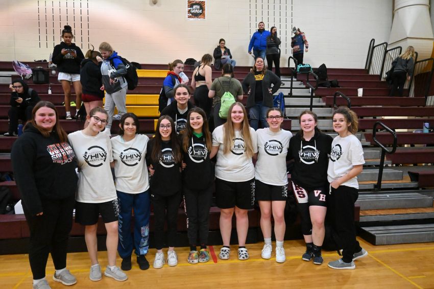 Program on the rise - Viborg-Hurley girls looking to make some noise at state wrestling tournament